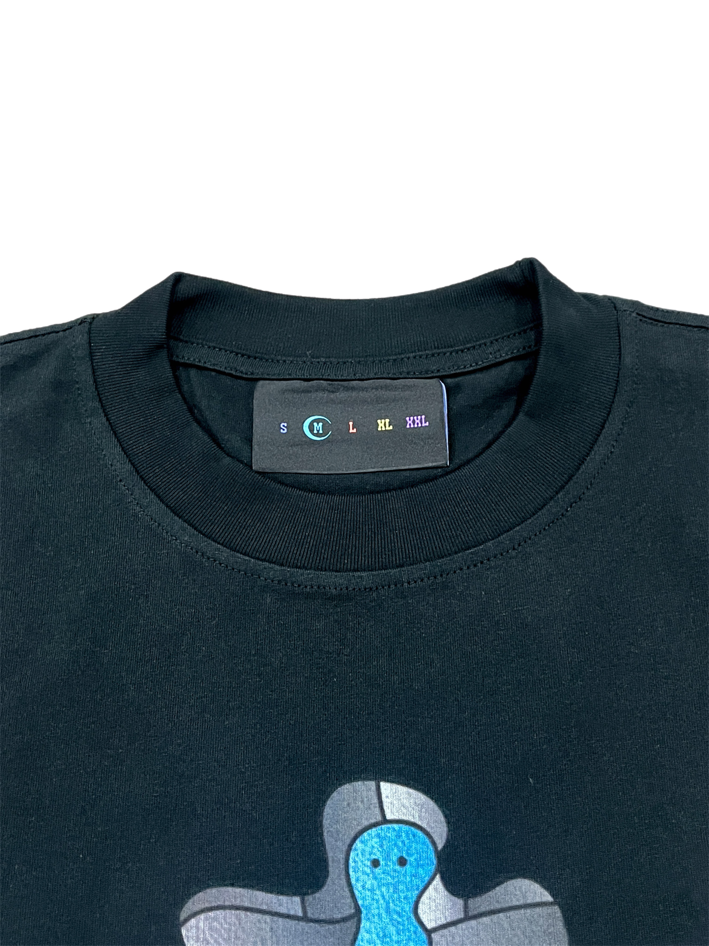 Oddly Shattered Black Tee
